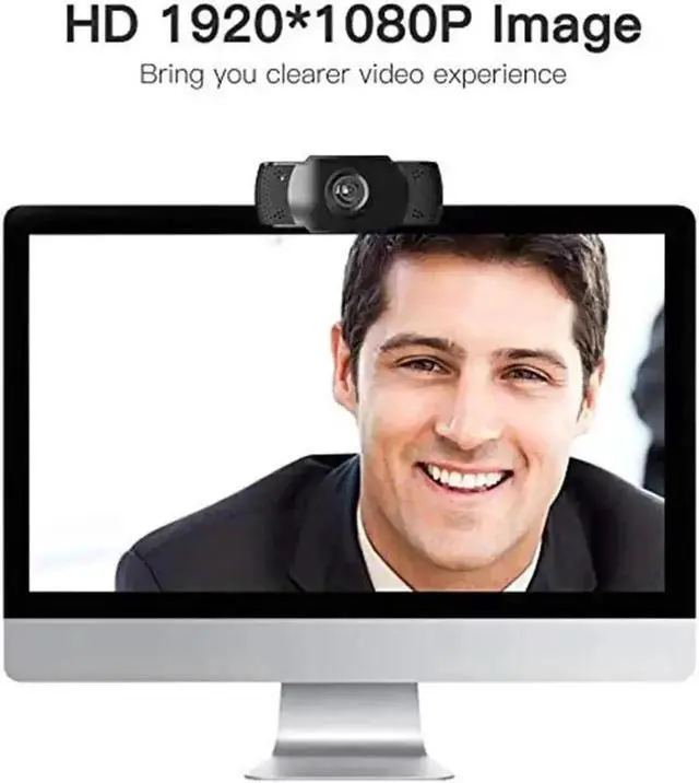 Alt view image 2 of 5 - Webcam Full Hd 1080p Usb 2.0 Web Camera For Computer Laptops Desktops Autofocus With Microphone Web Camera