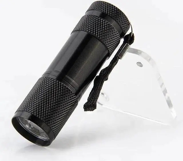 Alt view image 2 of 5 - 9LED UV Flashlight Ultraviolet led flashlight Ultra Violet Light 3AAA UV lamp