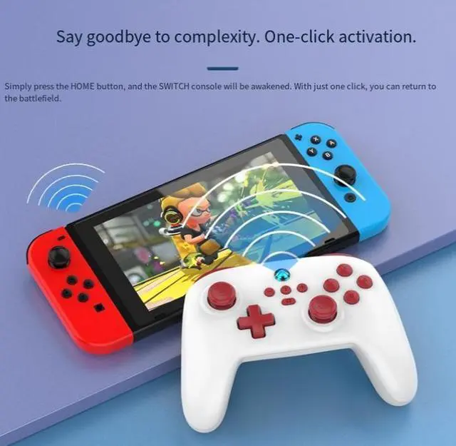 Alt view image 2 of 3 - Wireless Bluetooth game controller S11 for mobile phone, Switch, PC with wake-up vibration and motion-sensing arcade machine