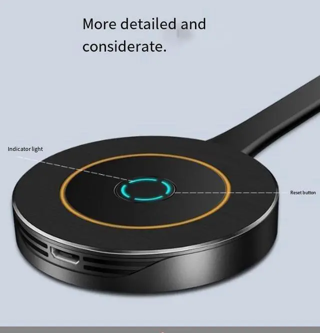 Alt view image 4 of 4 - G11 intelligent wireless multi-screen device for connecting mobile phone to TV and projector for high-definition 4K transmission. Supports 5G dual-band and both horizontal and vertical screen display.