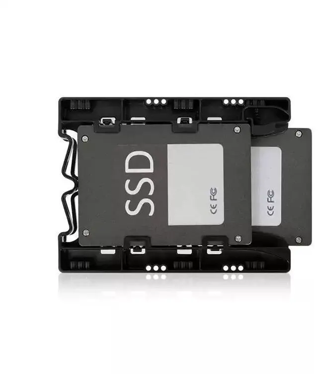 Main image of anicorn 2.5-inch SSD dual-drive hard drive box with plug-and-play function for hard drives, suitable for use with 2.5-inch SSDs, model number MB290SP-B