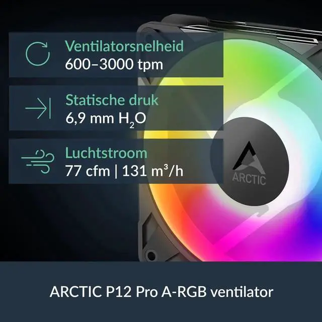 Alt view image 5 of 5 - ARCTIC Liquid Freezer III Pro 360 A-RGB - AIO CPU Cooler, 3 x 120 mm Water Cooling, 38 mm Radiator, PWM Pump, VRM Fan, AMD AM5/AM4, Intel LGA1851/1700 Contact Frame - Black