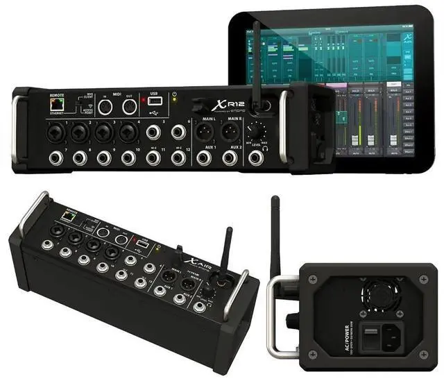 Alt view image 4 of 4 - anicorn XR12 XR16 XR18-channel professional digital mixing console stage recording live mixer rack-mounted digital mixing console