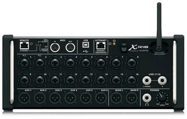 Alt view image 3 of 4 - anicorn XR12 XR16 XR18-channel professional digital mixing console stage recording live mixer rack-mounted digital mixing console