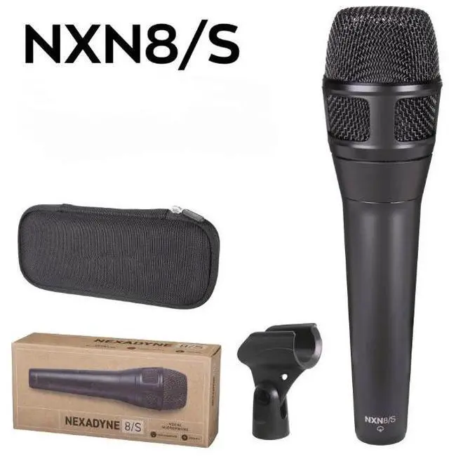 Main image of NXN8C Wired Microphone Live Broadcasting Equipment Home Computer Karaoke Microphone Audio Amplifier Handheld Wired Microphone