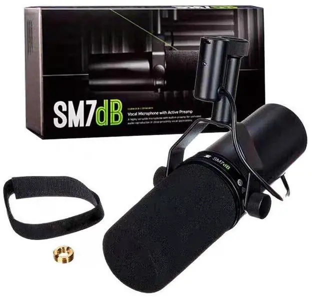 Main image of SM7DB Wired Professional Dynamic Recording Live Microphone With Built-in SM7B Upgrade Version