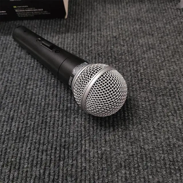 Alt view image 2 of 5 - Wired moving-coil SM58S microphone for KTV stage performance live streaming. SM58LC professional handheld microphone. SM58LC-Without a switch