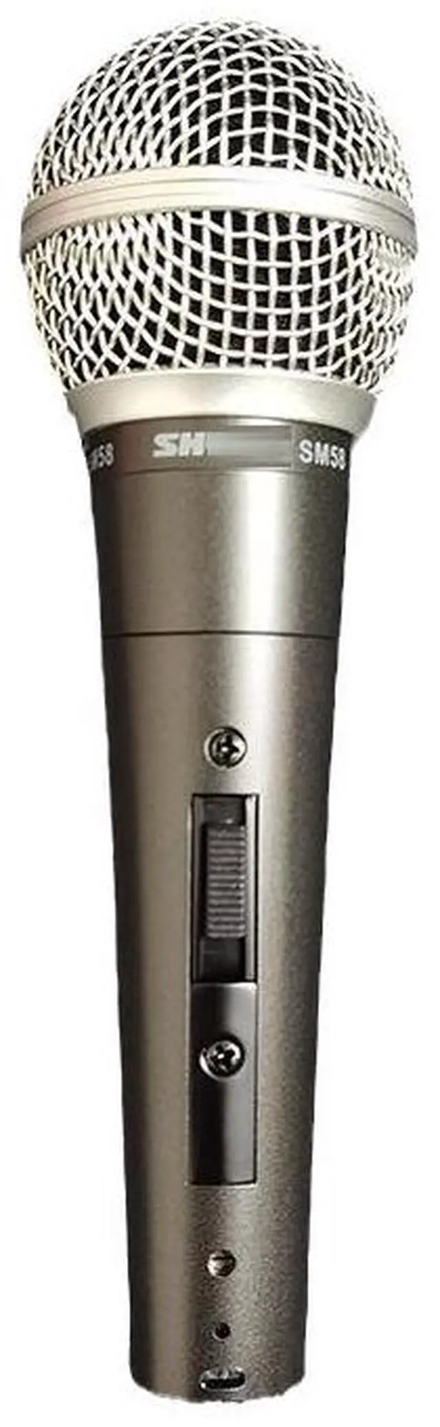 Main image of Wired moving-coil SM58S microphone for karaoke stage performance live streaming. Professional microphone SM58LC. SM58-L - model without switch