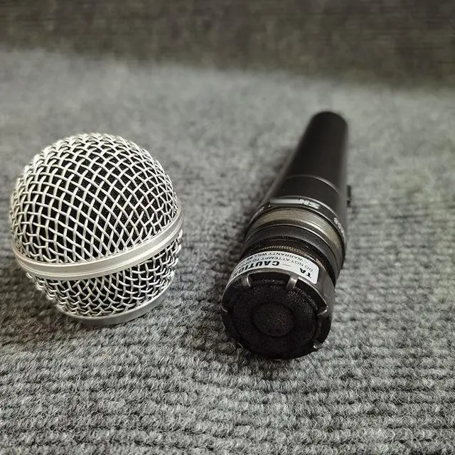 Alt view image 3 of 5 - Wired moving-coil SM58S microphone for karaoke stage performance live streaming. Professional microphone SM58LC. SM58-L - model without switch