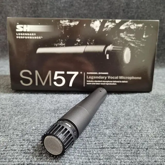 Alt view image 3 of 5 - Wireless dynamic microphone SM57 for home use, KTV, outdoor stage performances and instrument sound pickup