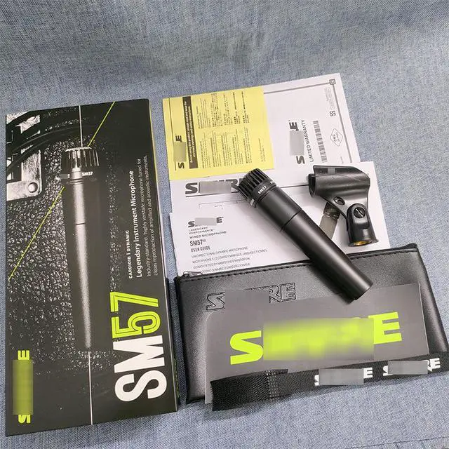 Alt view image 2 of 5 - High-end SM57LC wired microphone for instrument pickup - B-BOX recording - handheld moving-coil microphone