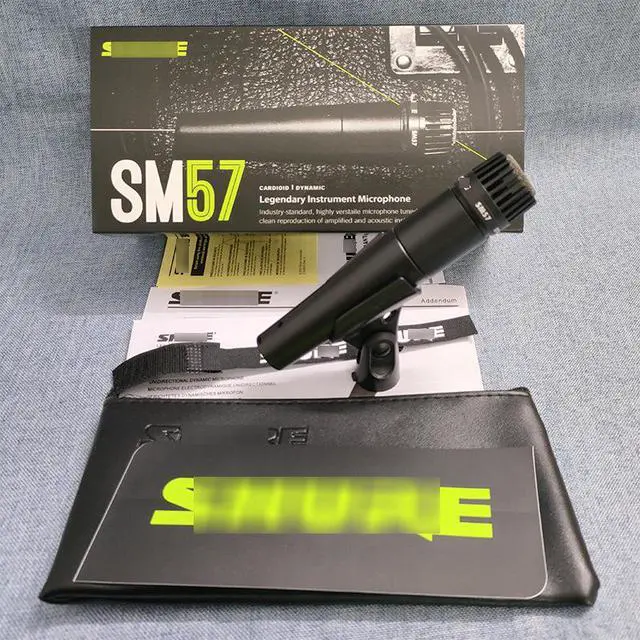 Alt view image 4 of 5 - High-end SM57LC wired microphone for instrument pickup - B-BOX recording - handheld moving-coil microphone