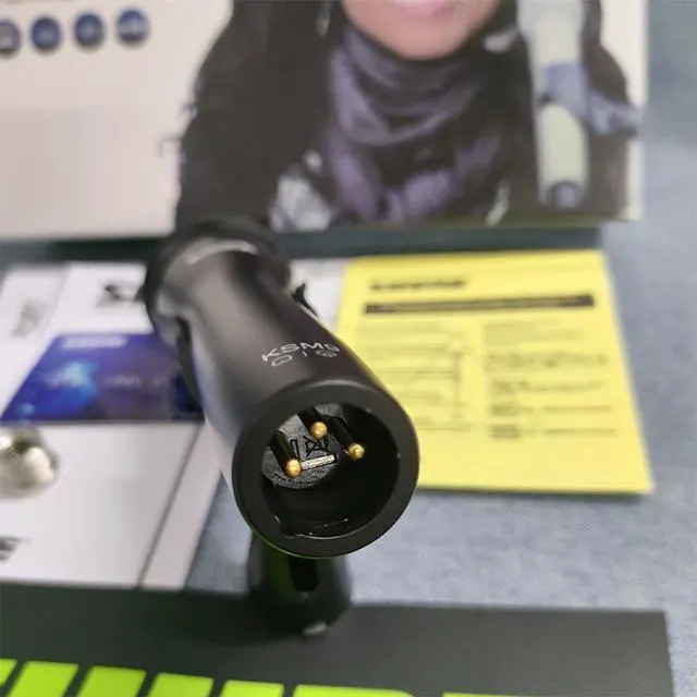 Alt view image 3 of 5 - KSM9 high-end wired microphone for live karaoke performances, handheld and professional wired microphone for home use