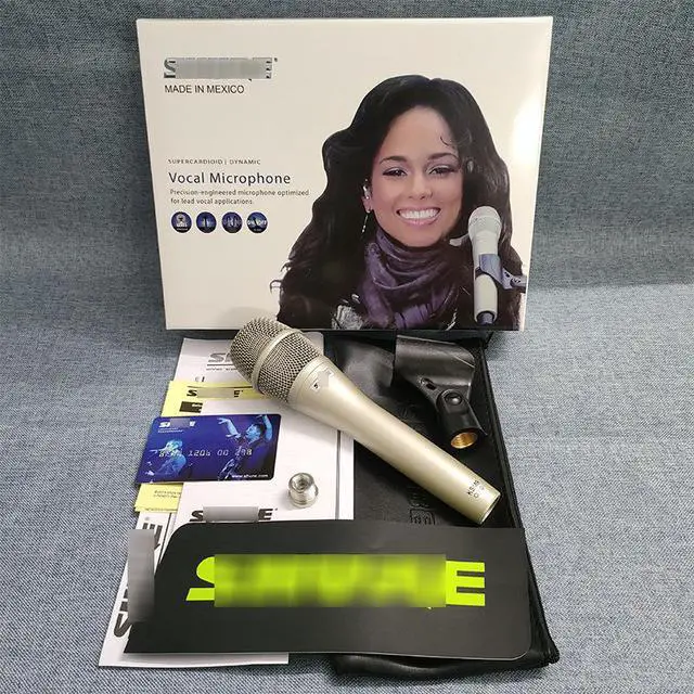 Alt view image 2 of 5 - KSM9HS Wired Moving-Coil Microphone - Home Use Karaoke Recording Live Streaming Professional Microphone