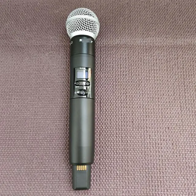 Alt view image 2 of 5 - SLX-D dual-microphone wireless system for stage karaoke show host, SLXD24 microphone