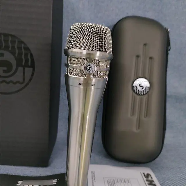 Alt view image 4 of 5 - KSM8/N high-end wired microphone for live karaoke performances, handheld professional wired microphone