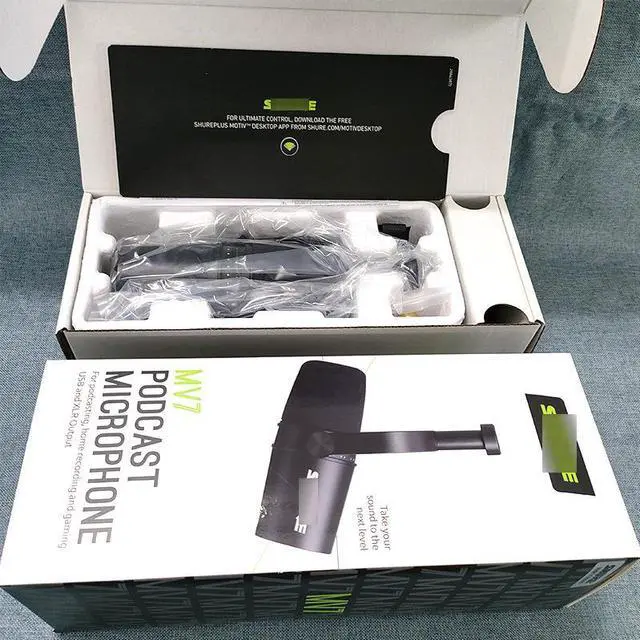 Alt view image 3 of 5 - MV7 Wired Dynamic Microphone - Host Microphone for Computer Live Streaming with Voice Recording and Game Commentary