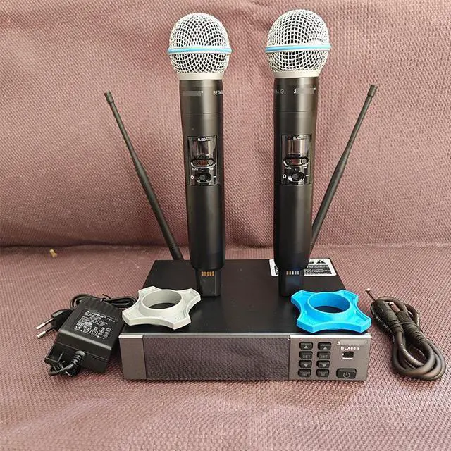 Alt view image 2 of 5 - BLX88S wireless microphone - one for two-stage performance singing in a church Beta 58A microphone