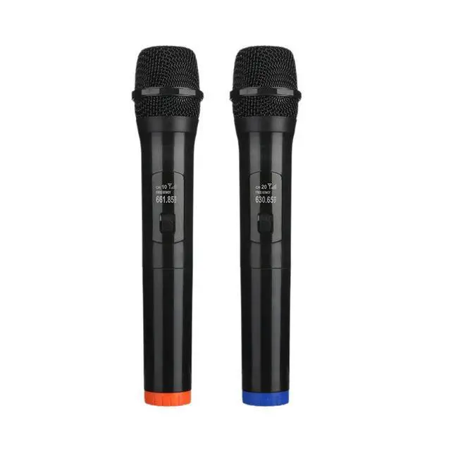 Main image of One-to-two wireless microphone for live streaming, home singing, moving coil universal microphone, handheld microphone