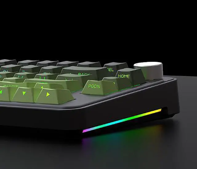 Alt view image 2 of 5 - YG75 Mechanical Keyboard Kit - Bluetooth Tri-mode RGB Hot Swap DIY Customization
