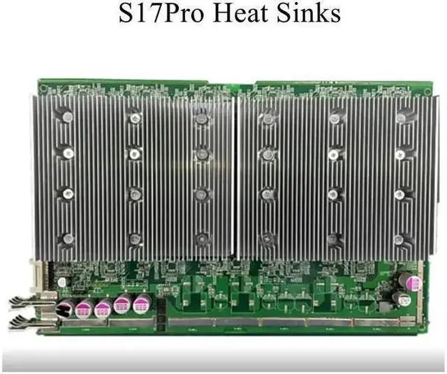 Alt view image 3 of 4 - Refit Heat Sinks Upgraded For Antminer T17E Miner 9pc/Set
