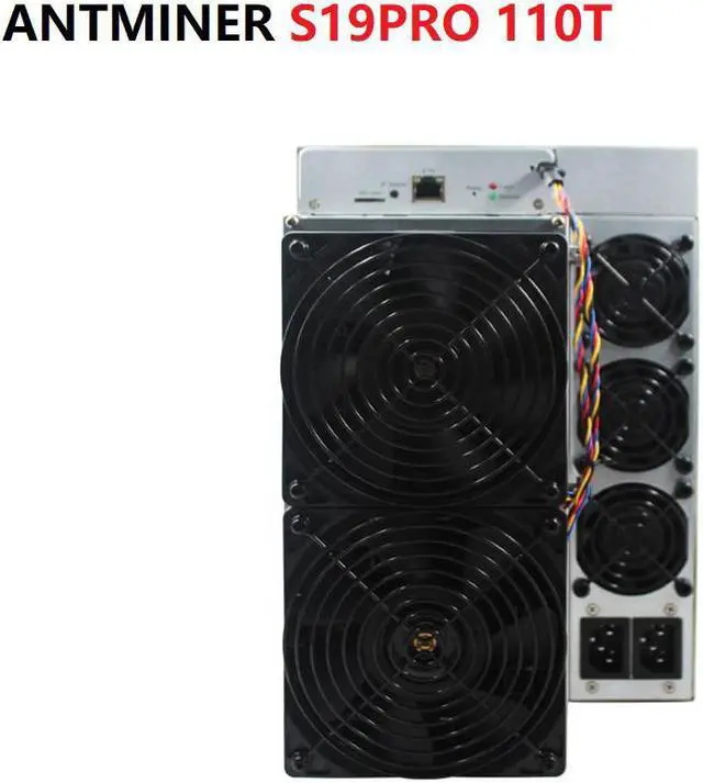 Main image of AntMiner S19Pro 110T Asic Miner 3050W BTC miner machine Original Antminer s19pro With Power Supply