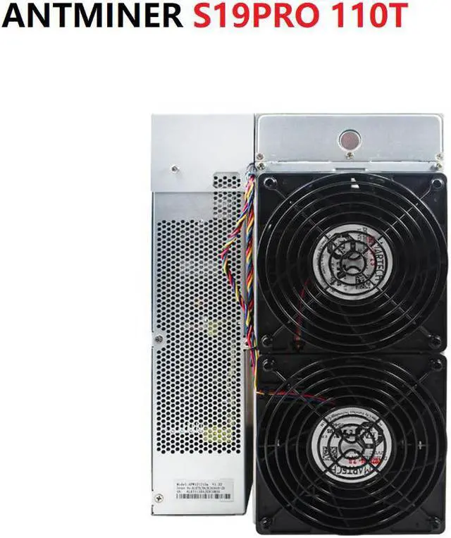 Alt view image 5 of 6 - Antminer S19Pro 110Th/s 3250W Asic Miner SHA256 Bitcoin BCH BTC miner Bitmain miner