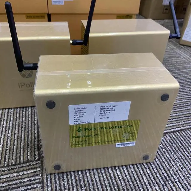 Alt view image 6 of 7 - iPollo V1 Mini ETHW ETC Miner Hashrate: 300MH/s ±10% Power Consumation: 224W±10% ETHW Miner With PSU