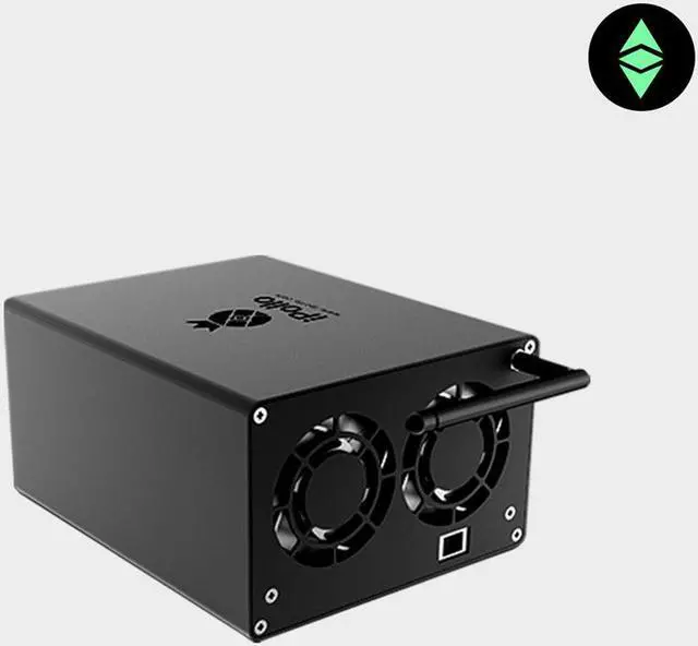 Alt view image 2 of 5 - iPollo V1 Mini Classic Plus Miner 320MH/s Ethereum ETC Miner With Power Supply  ETC ZIL ETP EXP Silence and Small Mining Machine