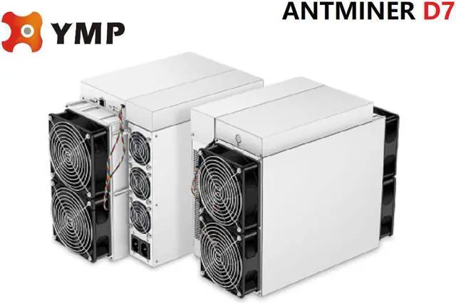 Alt view image 3 of 5 - Asic miner Antminer D7 1157G Machine Crypto Mining Rig With Power Supply