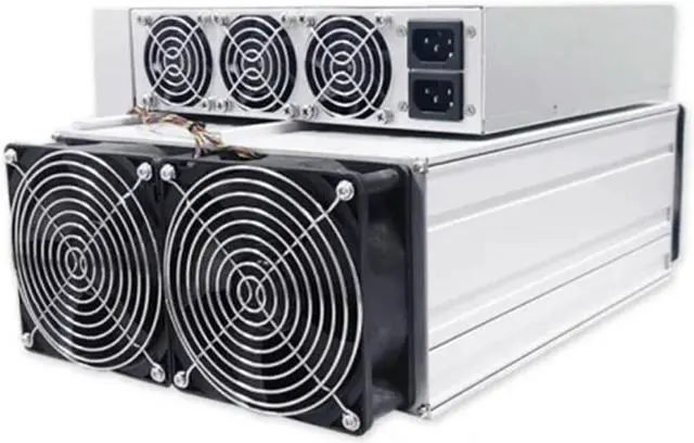 Alt view image 2 of 5 - Bitmain Antminer T19 88Th Mining Machine BTC Sha256 Bitcoin BTC Miner 3150W With Power Supply