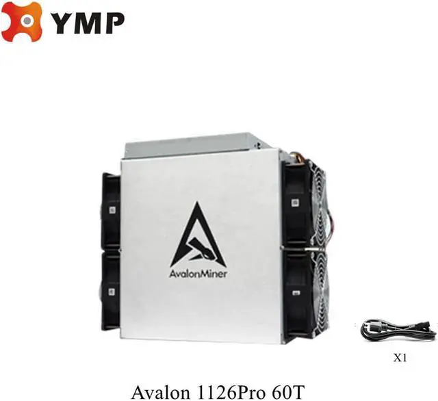Main image of AvalonMiner 1126 PRO 60T Bitcoin Crypto Mining Machine Avalonminer 1126 Pro Canaan Original