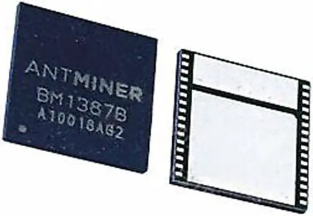 Alt view image 3 of 4 - 10 Pcs New BM1387B Chip For Bitcoin Miner Antminer S9 S9J Replacement Easy Repairing