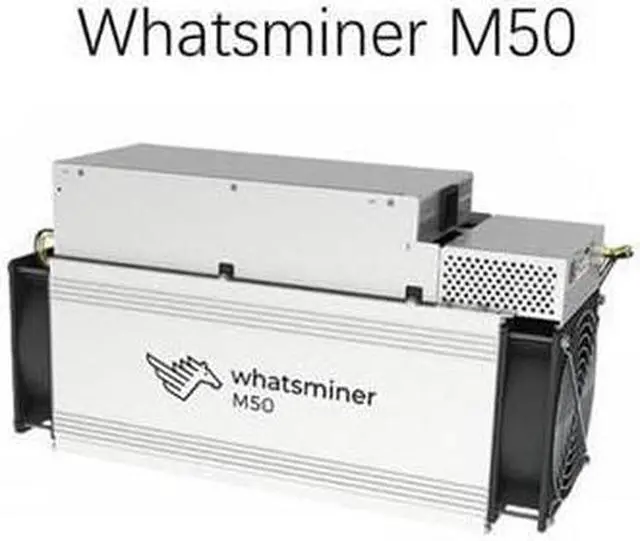 Alt view image 2 of 2 - Whatsminer M50 118 Th/s Bitcoin Miner, 3306W Asic Miner Bitcoin Mining Machine
