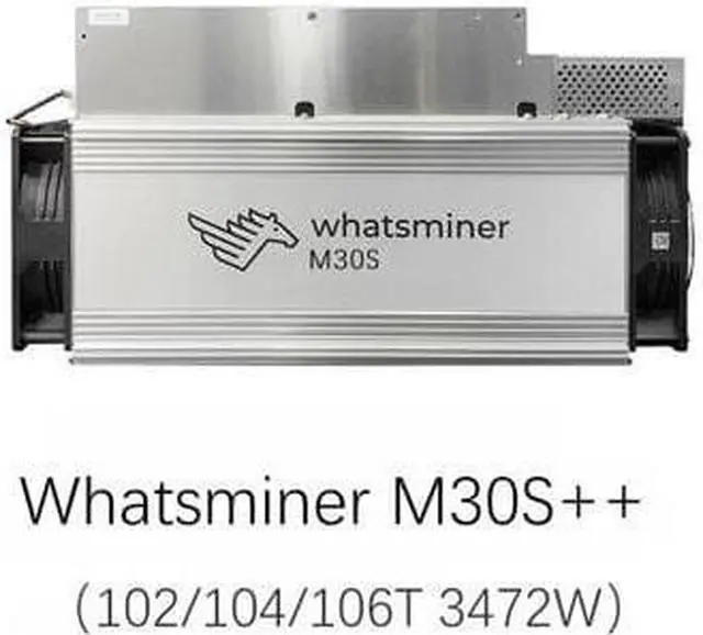 Alt view image 5 of 5 - Bitcoin Mining Microbt Whatsminer M30S++ 108T 31W/T SHA-256 Algo BTC BCH Miner