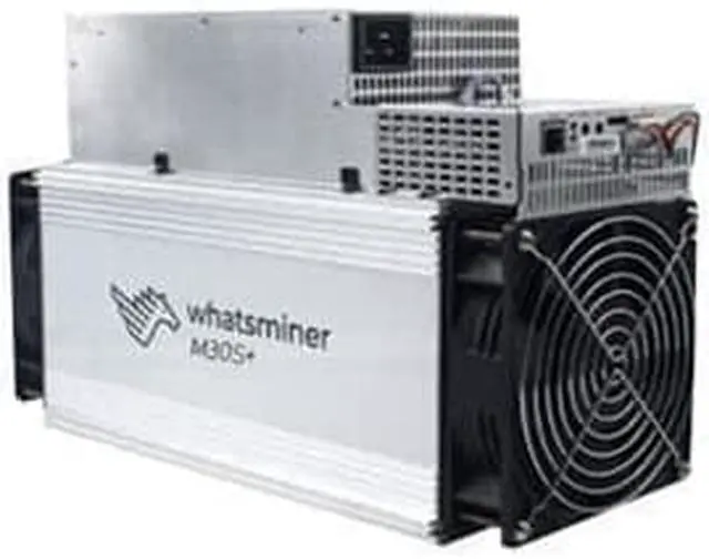 Alt view image 2 of 2 - BTC Miner Microbt Whatsminer M30s+ 98T 3400W Power Supply Included