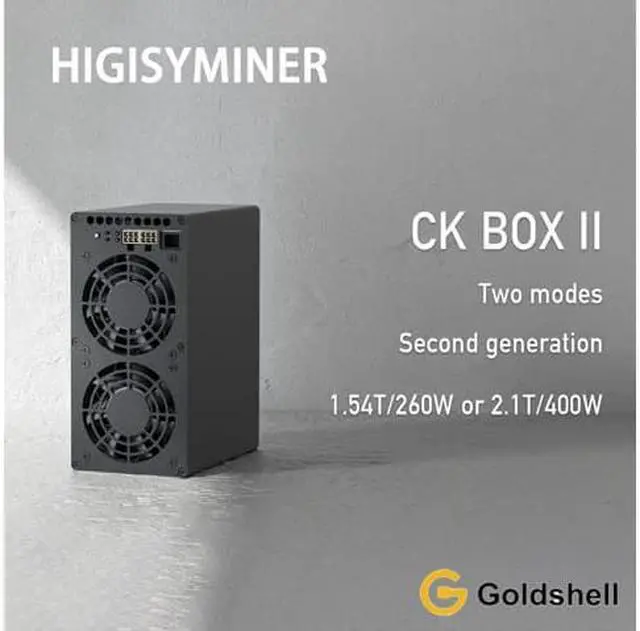 Main image of New CK BOX II 2.1TH/s±10% | 400W±10% | Nervos Network Miner CKB Crypto Mining without PSU Mining box Better Than CK Box Mine