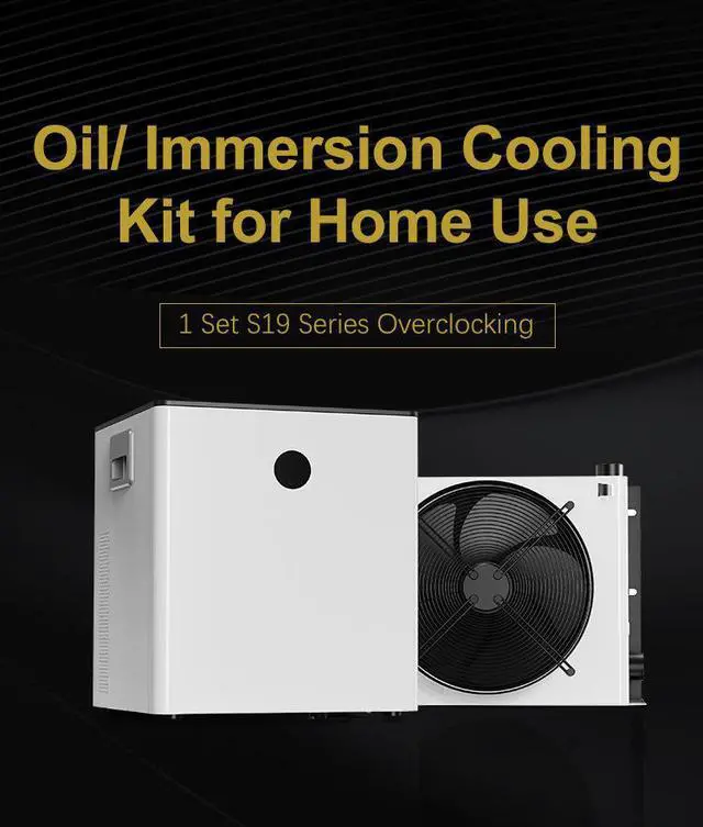 Alt view image 3 of 6 - Immersion Oil Cooling Kit 4.3kW with Dry Cooler For 1 Set S19 Series Overclocking Home Using Mining