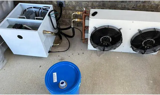 Alt view image 4 of 7 - 12KW Oil Immersion Cooling Kit For 2 Set Antminer S19 Series Overclocking with Dry Cooler Home Office Mining