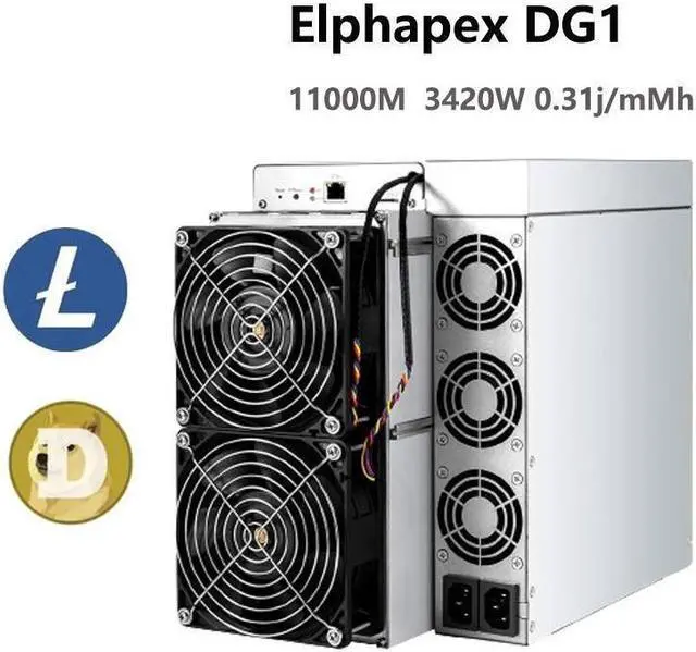 Main image of Elphapex DG1 11G 3420W LTC Litecoin DOGE Dogecoin Asic Miner Scrypt Hardware Rig