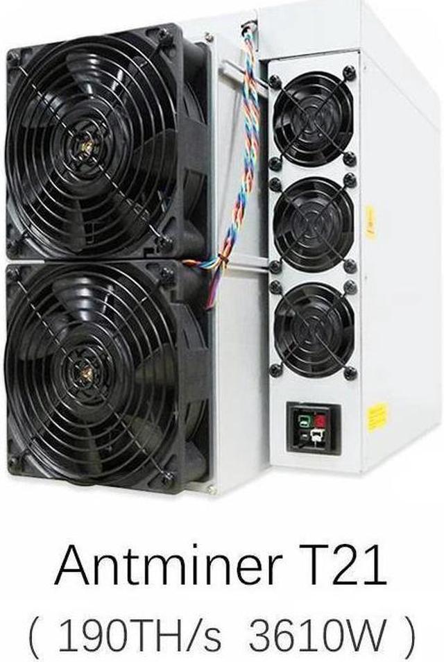 Alt view image 2 of 7 - New Release Bitmain Antminer T21 190Th/s 3610W Bitcoin Miner BTC Miner T21 190T ASIC Miner BTC Mining Better Than Antminer T19 S19K pro S19XP Whatsminer M50