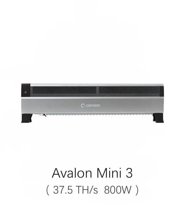 Main image of Canaan Avalon Mini 3 37.5Th/s 800W Home Bitcoin Miner