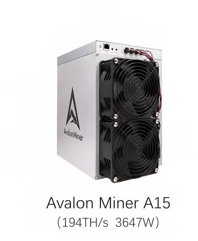 Main image of Canaan Avalon A15 194T 3647W Bitcoin Miner