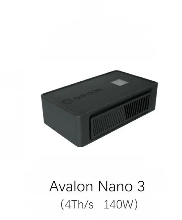 Main image of Blockchain Smart Home Avalon Nano 3 Portable Small Heater Bitcoin Maker Crypto Hardware BTC Mining Noiseless Wind