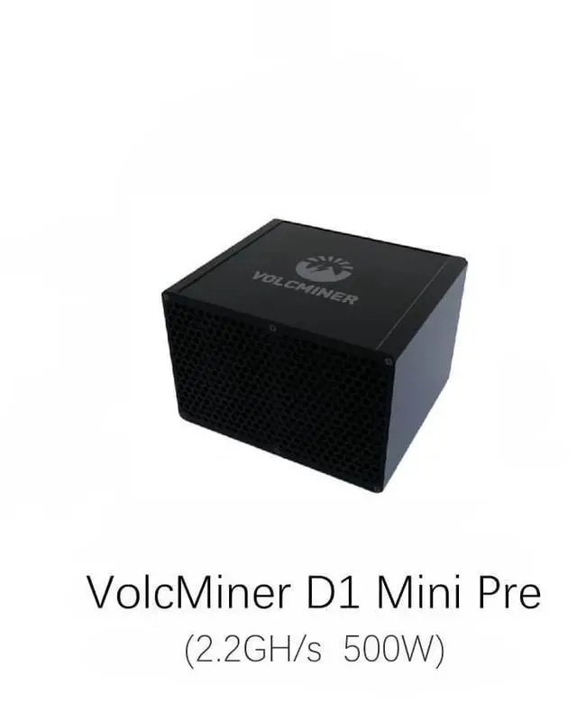 Main image of VolcMiner D1 Mini Pre 2.2Gh/s 500W Litecoin Dogecoin Bells Miner