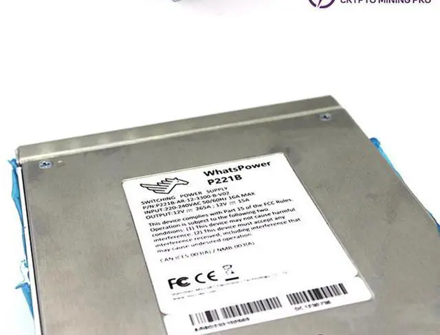 Alt view image 2 of 5 - Whatsminer P221B/P221A PSU for M60, M60S, M30S++, M50, M50S, M50S+, M50S++, M30S, M30S+, M31S+