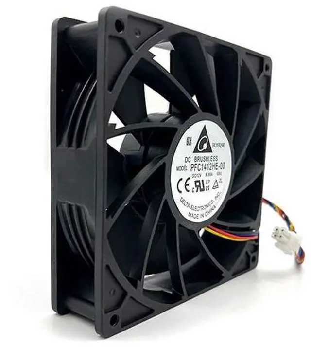 Alt view image 3 of 6 - Whatsminer 140mm cooling fan PFC1412HE-00 12V 9A Replace For Whatsminer M20s, M21s, M30s, M31s, M32s chassis fan