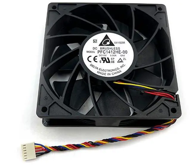 Main image of Whatsminer 140mm cooling fan PFC1412HE-00 12V 9A Replace For Whatsminer M20s, M21s, M30s, M31s, M32s chassis fan