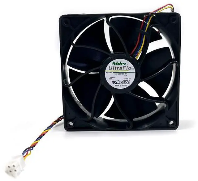Main image of Original Nidec V12E12BS1B5-07 12V 1.85A cooling fan Suit for Antminer S21, T21, KS3, HS3, S19j XP, S19K Pro