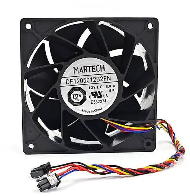 Main image of Avalon DF1205012B2FN 12V 8A 120mm cooling fan Replaces Avalon 1346 1466 1566 miner cooling fan